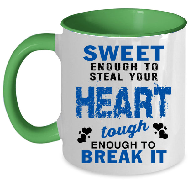Couple Coffee Mug, Sweet Enough To Steal Your Heart Accent Mug