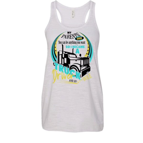 I Became A Truck Driver T Shirt, Coolest Trucker Ever Tank Top