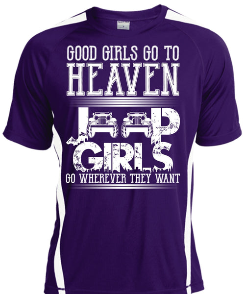 Good Girls Go To Heaven Jeep Girls T Shirt, Being A Driver T Shirt, Cool Shirt
