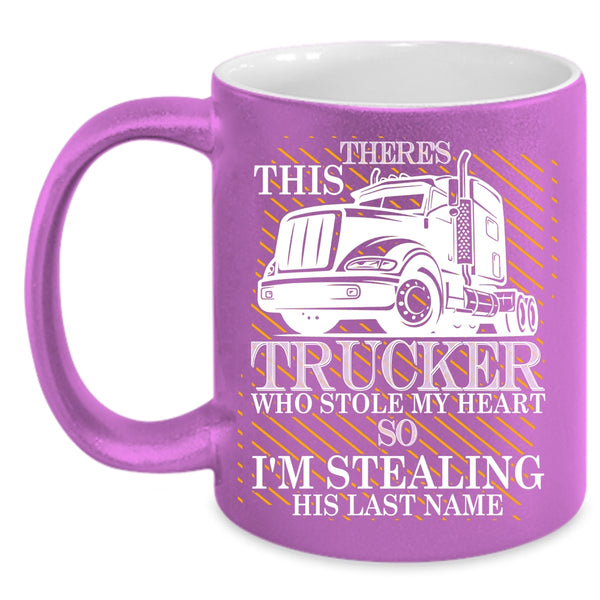 This Strucker Stole My Heart Coffee Mug, I'm Stealing His Last Name Coffee Cup