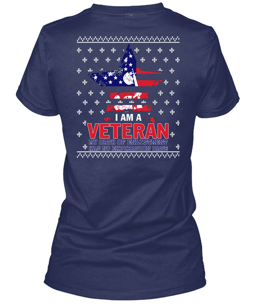 I Am A Veteran T Shirt, This Girl Loves Christmas T Shirt
