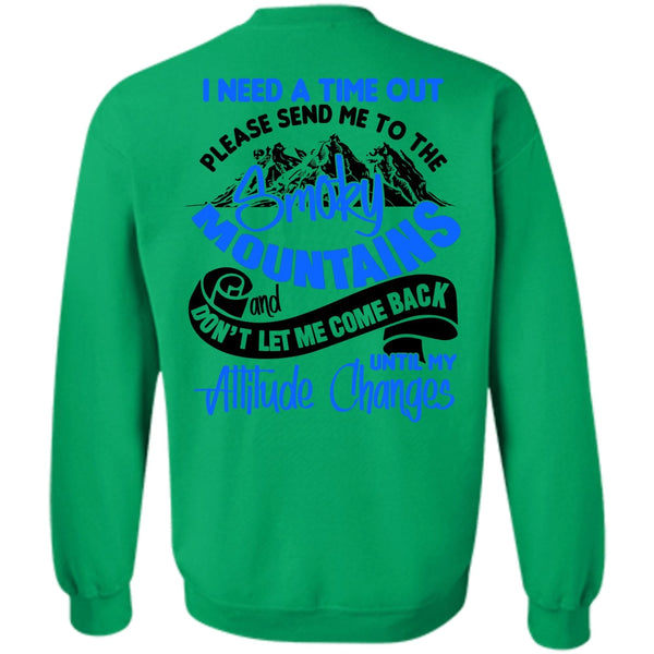 I Love Hiking T Shirt, Send Me To The Smoky Mountains Sweatshirt