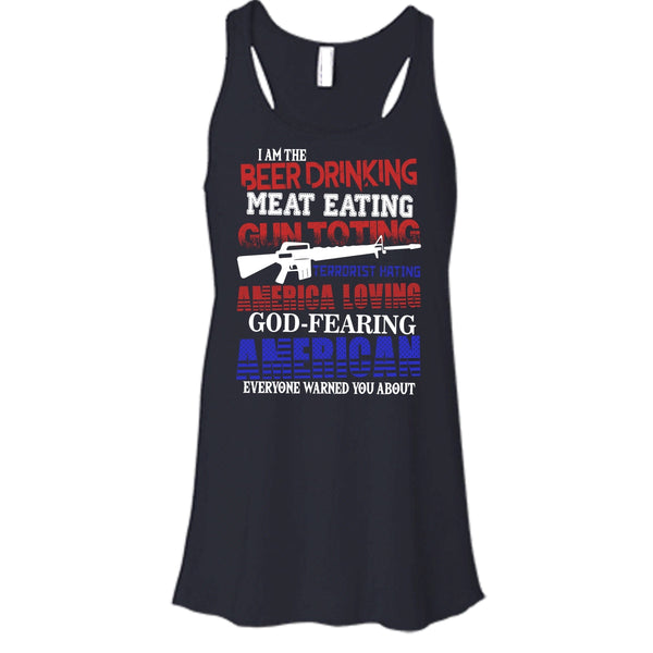 I'm The Beer Drinking T Shirt, Meat Eating Tank Top