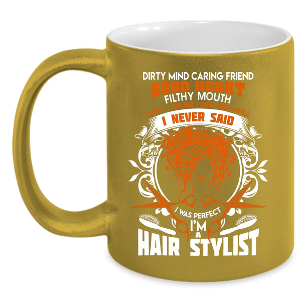 I'm A Hair Stylist Coffee Mug, Awesome Hairstylist Coffee Cup