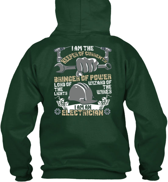 I Am An Electrician T Shirt, Keeper Of Currents T Shirt