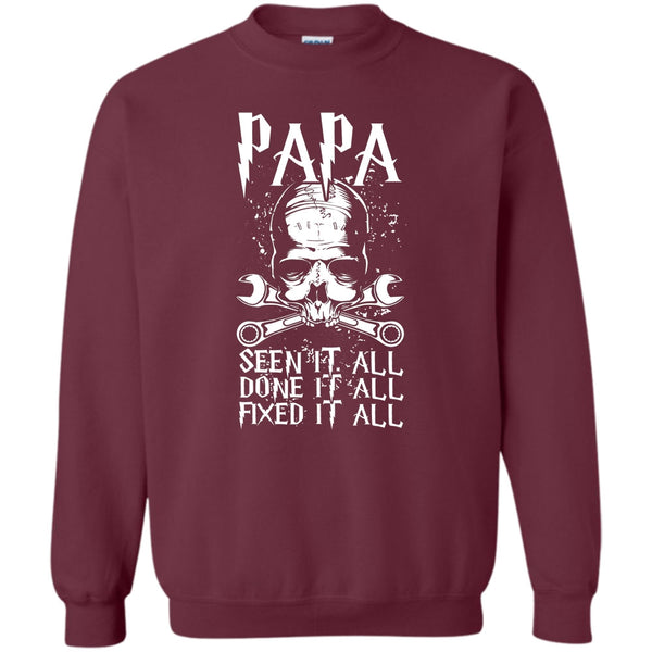 Done It All Fixed It All T Shirt, Coolest Papa Ever Sweatshirt