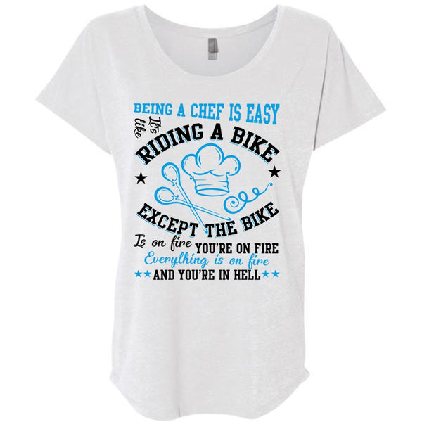 Being A Chef Is Easy T Shirt, I Love Cooking T Shirt, Awesome T-Shirts