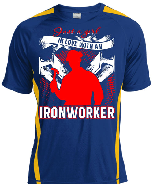 Just A Girl In Love With An Ironworker T Shirt, Being An Ironworker T Shirt, Cool Shirt