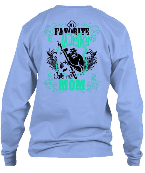 My Favorite Writer T Shirt, I Love Writing T Shirt