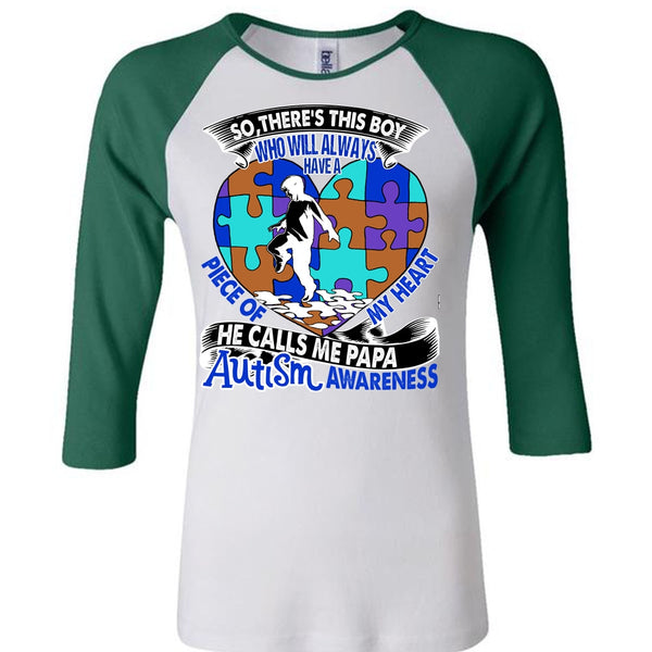 He Calls Me Papa Autism T Shirt, I Love Papa T Shirt, Awesome T-Shirts