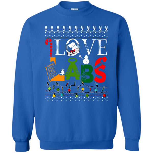 Coolest Labs Lover T Shirt, Dog Merry Christmas Sweatshirt