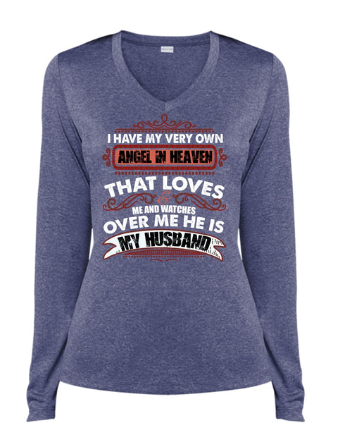He Is My Husband T Shirt, Angel In Heaven T Shirt