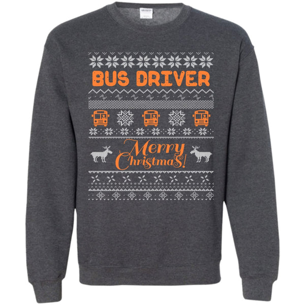 Coolest Bus Driver T Shirt, Gift For Merry Christmas Sweatshirt