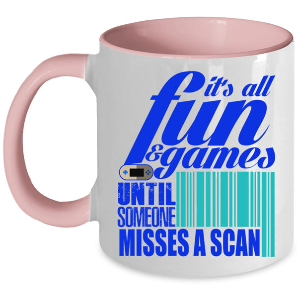 I Love Games Coffee Mug, It's All Fun And Games Accent Mug