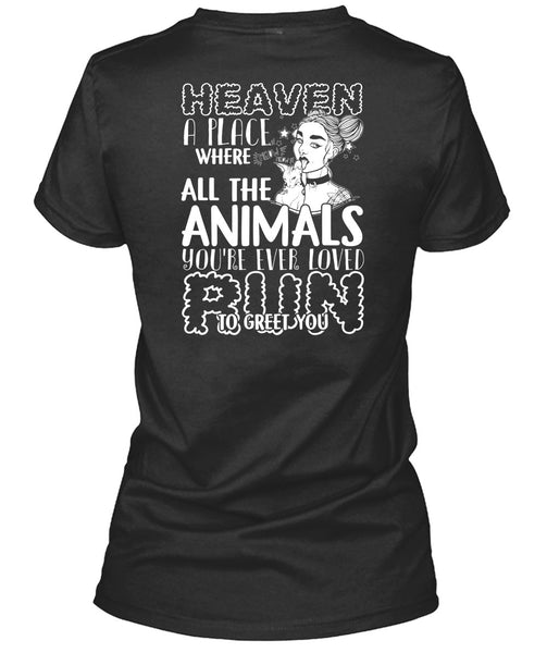You're Ever Loved Run T Shirt, Heaven A Place T Shirt