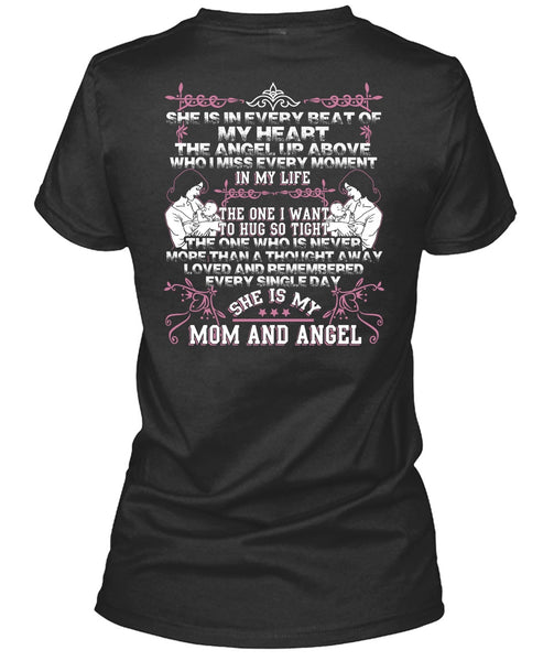 She Is My Mom And Angel T Shirt, I Love Mom T Shirt