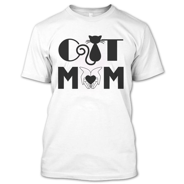 A black t-shirt with the shopify logo