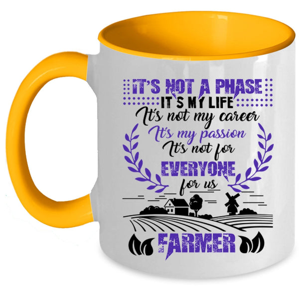 Cute Gift For Farmer Coffee Mug, Farmers Accent Mug