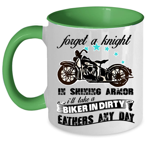 Cool Biker Coffee Mug, I'll Take A Biker In Dirty Accent Mug