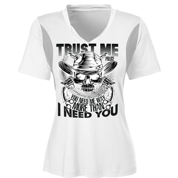 Trust Me Police T Shirt, I Love Police T Shirt, Awesome T-Shirts