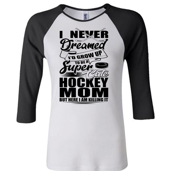 Cute Hockey Mom T Shirt, I Love Hockey T Shirt, Awesome T-Shirts