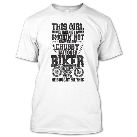 A black t-shirt with the shopify logo