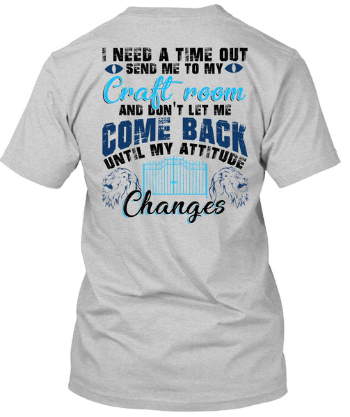 Send Me To My Craft Room T Shirt, I Love My Cat T Shirt