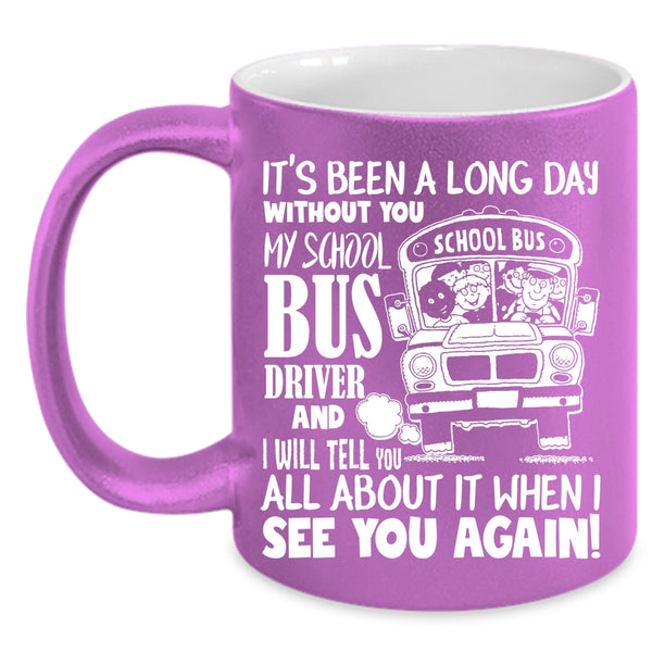 My School Bus Driver Coffee Mug, Awesome Bus Driver Coffee Cup