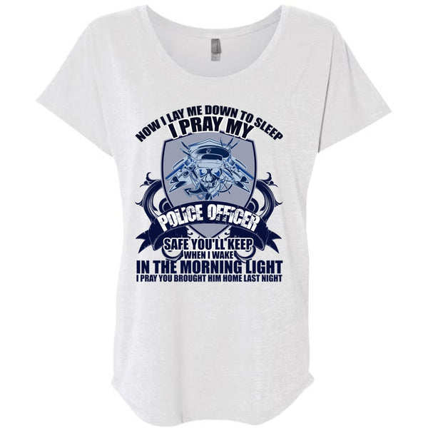 I Pray My Police Officer T Shirt, I Love Police T Shirt, Awesome T-Shirts
