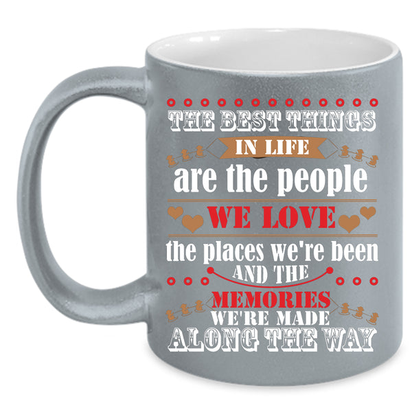 The Best Things In Life Coffee Mug, Cute Couple Coffee Cup