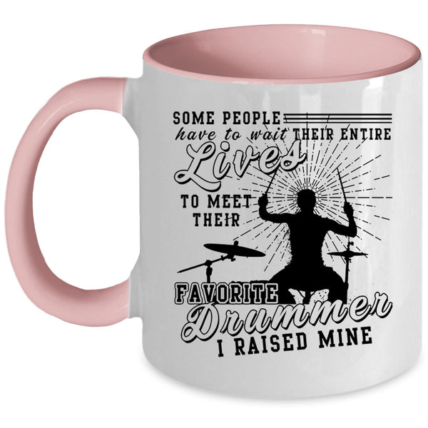 Being A Drummer Coffee Mug, Their Favorite Drummer Accent Mug