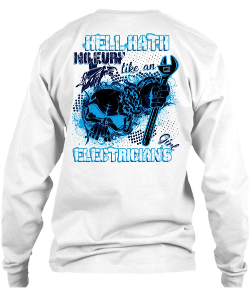 Like An Electrician's Girl T Shirt, I Love Electrician T Shirt