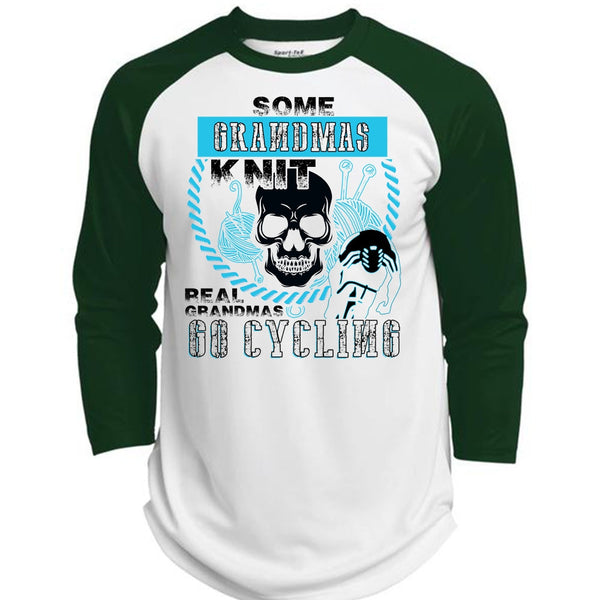 Some Grandmas Knit T Shirt, I Love Biker T Shirt, Awesome T-Shirts  (Polyester Game Baseball Jersey)