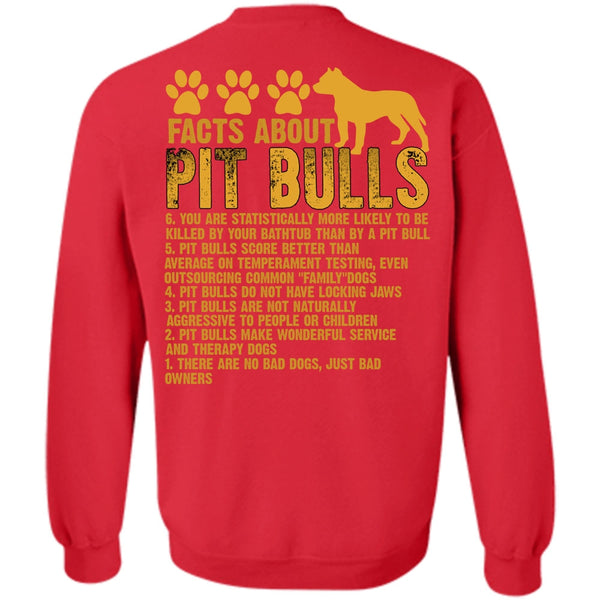 There Are No Bad Dogs T Shirt, I Love Pit Bull Sweatshirt