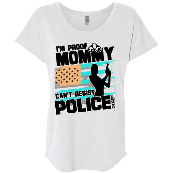 Mommy Can't Resist Police Officers T Shirt, I Love Police T Shirt, Awesome T-Shirts