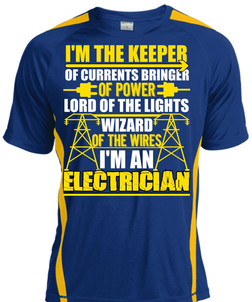 I'm An Electrician T Shirt, Lord Of The Lights T Shirt, Cool Shirt