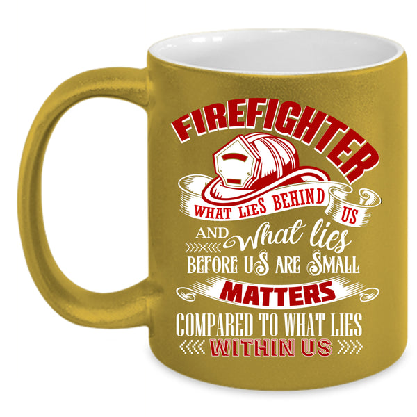Firefighter Coffee Mug, Funny Gift For Firefighter Coffee Cup