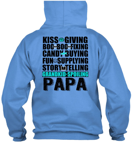 Grandkid-Spoiling Papa T Shirt, I Love Papa T Shirt
