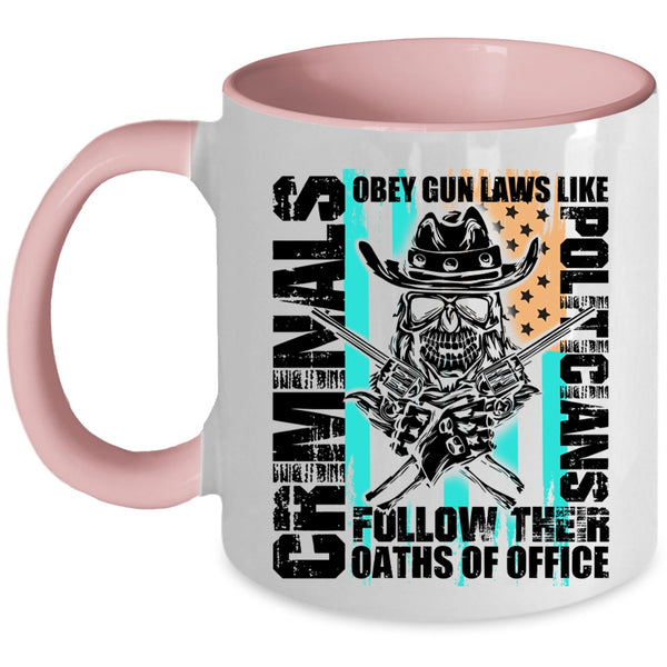 Cool Gift For Policeman Coffee Mug, Cool American Flag Accent Mug