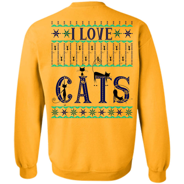 Happy New Year T Shirt, I Love Cats Sweatshirt