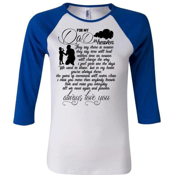 For My Dad In Heaven T Shirt, I Love Dad T Shirt, Awesome T-Shirts