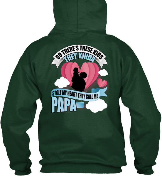 They Call Me Papa T Shirt, Stole My Heart T Shirt