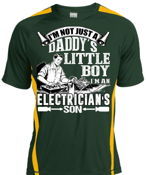I'm An Electrician's Son T Shirt, Daddy's Little Boy T Shirt, Cool Shirt