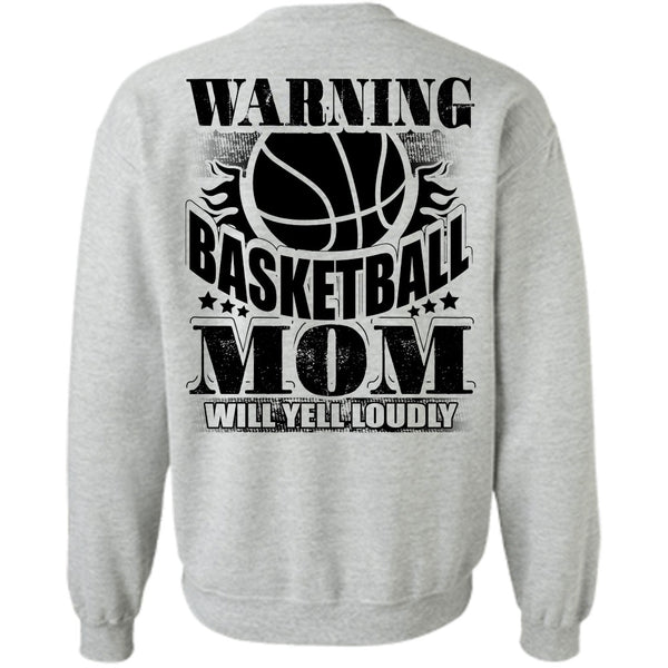 I Love Basketball T Shirt, Warning Basketball Mom Sweatshirt