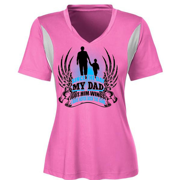 Since The Day My Dad Got Him Wings T Shirt, I Love Dad T Shirt, Awesome T-Shirts