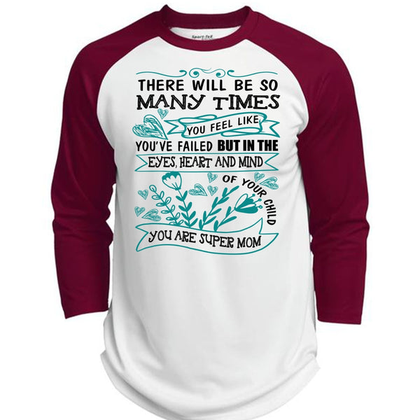 You Are Mom T Shirt, I Love Mom T Shirt, Awesome T-Shirts  (Polyester Game Baseball Jersey)