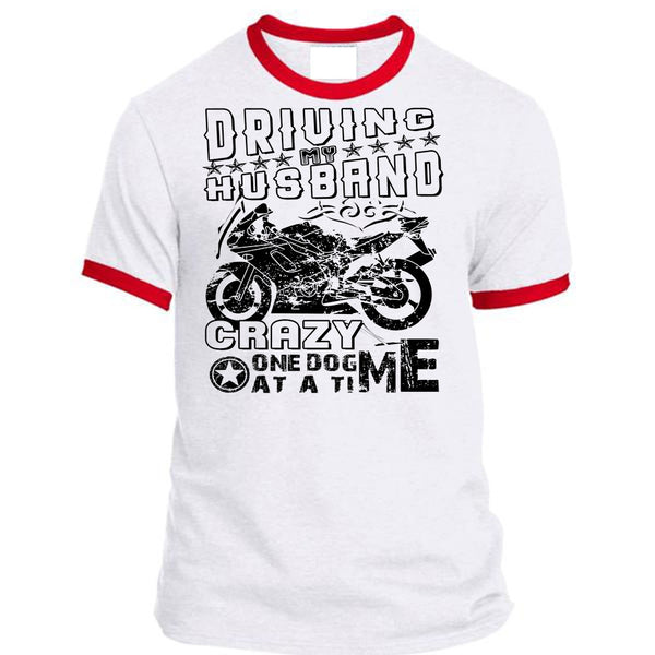 Driving My Husband Crazy One Dog At A Time Shirt, My Favorite T Shirt