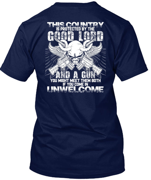 Good Lord And A Gun T Shirt, Being A Gunner T Shirt