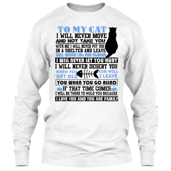 To My Cat T Shirt, Coolest Cat Lover T Shirt