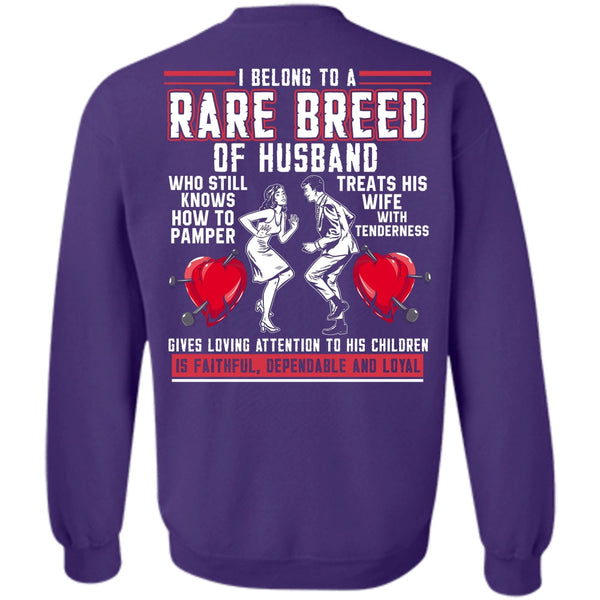 Treats His Wife T Shirt, I Love Husband Sweatshirt